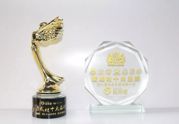 杏盛平台蝉联集成灶十大品牌