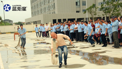 安全生产月|新城注册集成灶“消防安全应急疏散演练”顺利结束