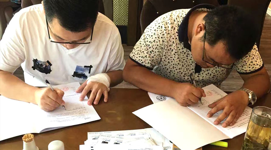 喜讯，湖南娄底毛总成功加盟杏盛平台集成灶！