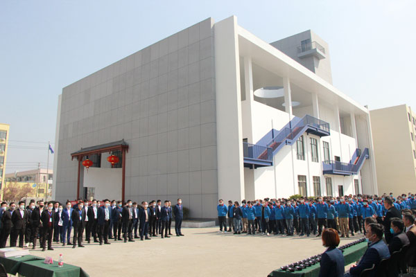 杏盛平台壮士出征仪式