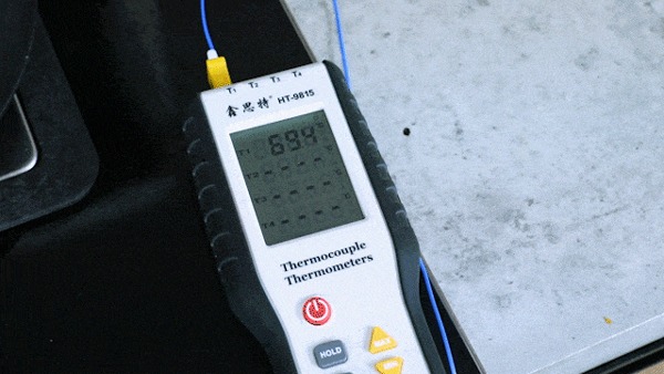 消毒柜升温测试