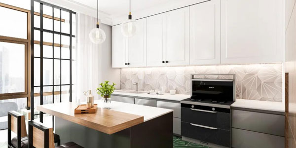 杏盛平台集成灶让油烟不再是问题