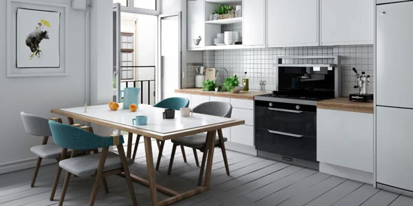 杏盛平台集成灶易清理