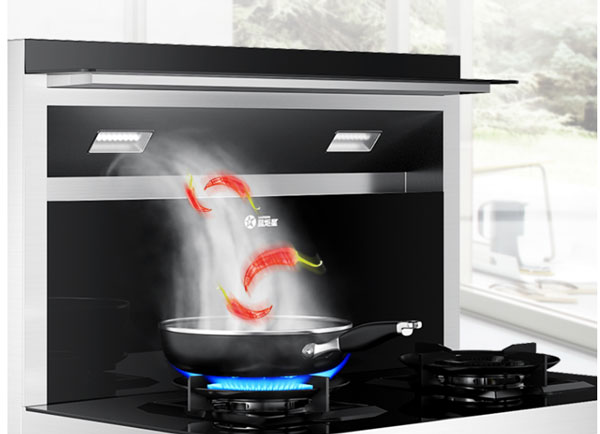 新城注册集成灶超高油烟洗净率