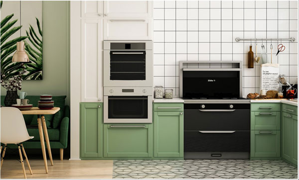 新城注册集成灶厨房