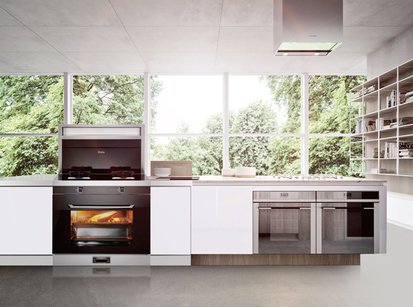 新城注册集成灶厨房