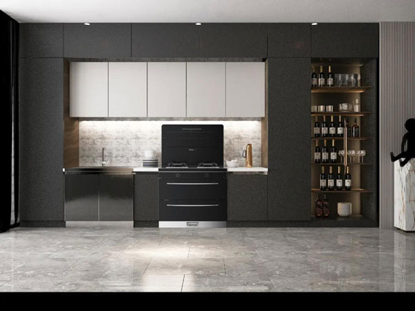 新城注册集成灶厨房