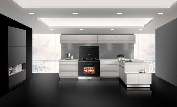 新城注册集成灶厨房