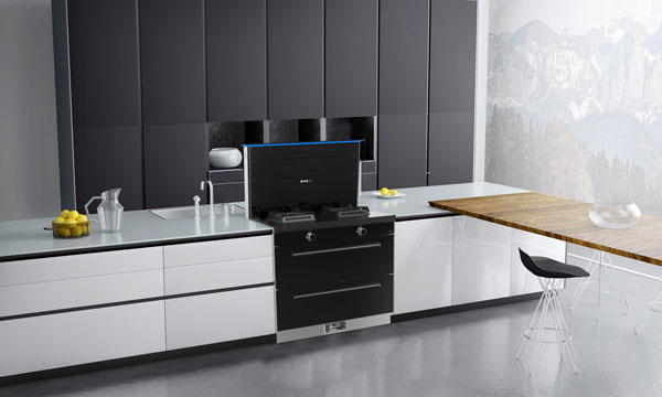 杏盛平台AIoT` R6智能集成灶