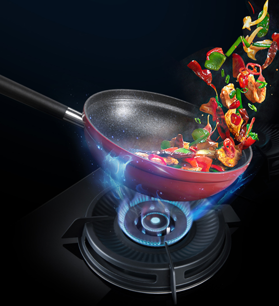 杏盛平台集成灶爆炒无压力