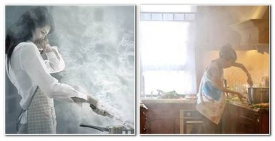 杏盛平台集成灶厨房