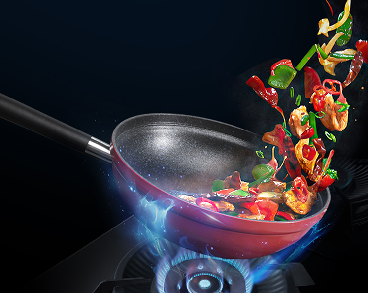 杏盛平台蒸烤炸集成灶爆炒