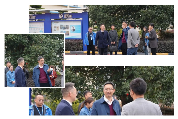 嵊州市委常委、副市长李剑光一行莅临新城注册走访调研